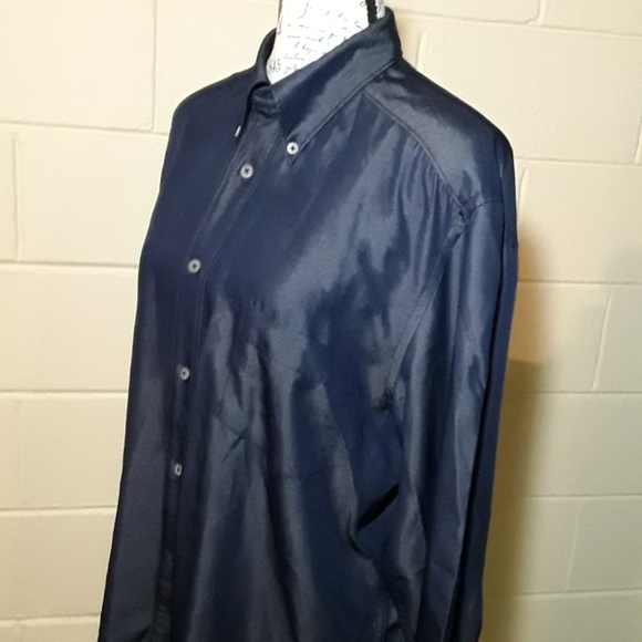 Mens Claiborne dress shirt sz Large - Picture 2 of 5